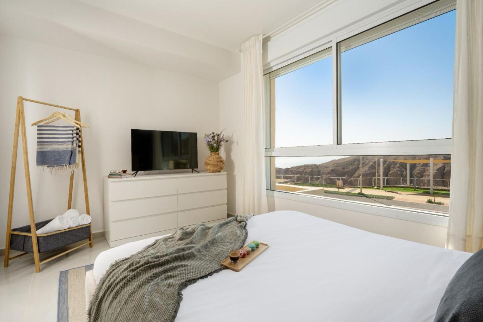 Mountain And Sea View - Penthouse With Private Pool Διαμέρισμα Ελάτ Εξωτερικό φωτογραφία