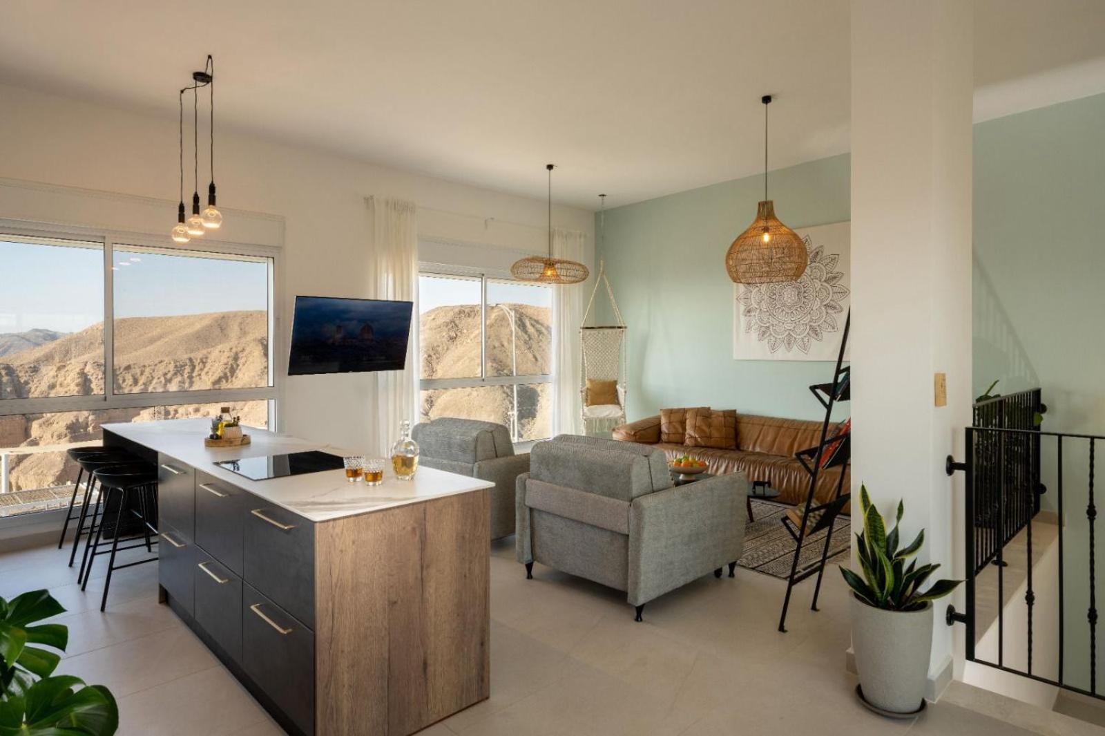 Mountain And Sea View - Penthouse With Private Pool Διαμέρισμα Ελάτ Εξωτερικό φωτογραφία